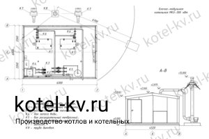 Котельная МКУ 300 с 2 котлами 2 категории