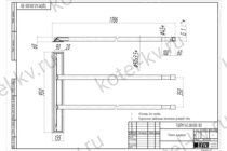 Шурующая планка ТШПМ-1.45 чертеж